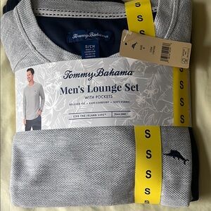 Tommy Bahama Men's Gray Lounge Set